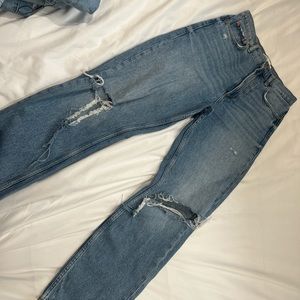 Zara ripped jeans
